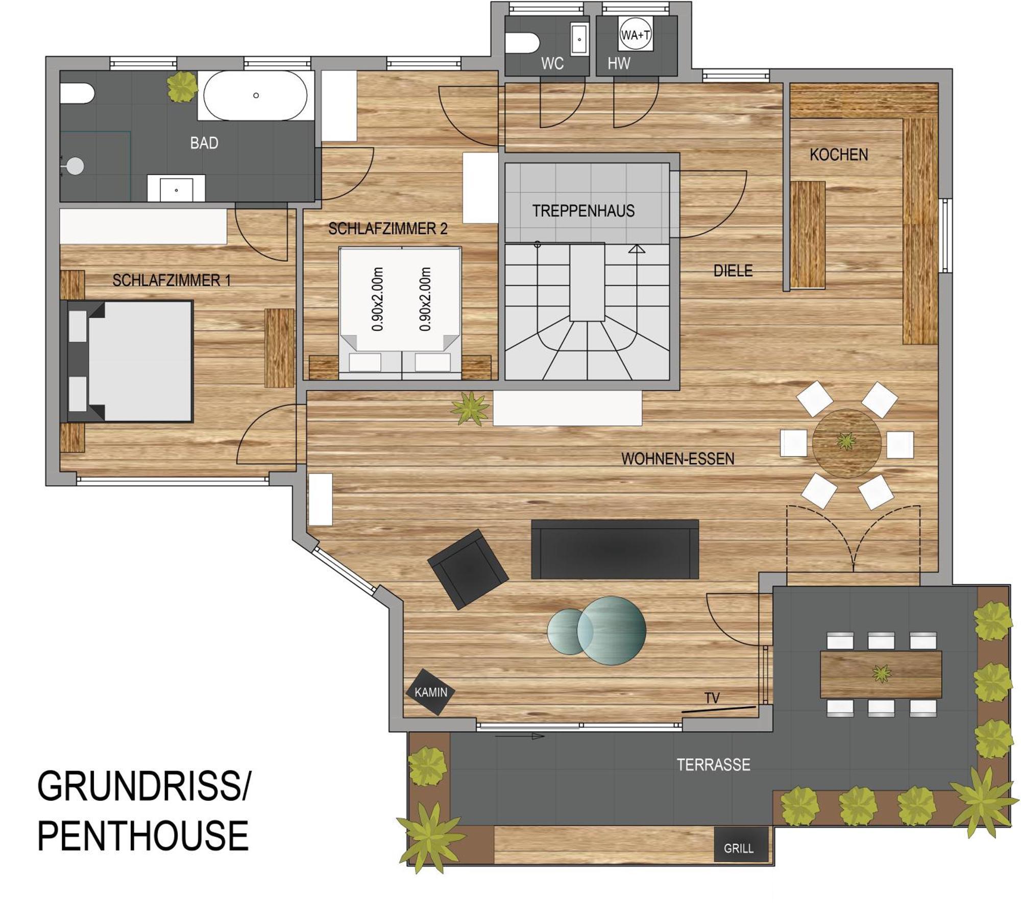 Penthouse Wohnung Mit Schoenem Moselblick In Metternich Coblence Extérieur photo