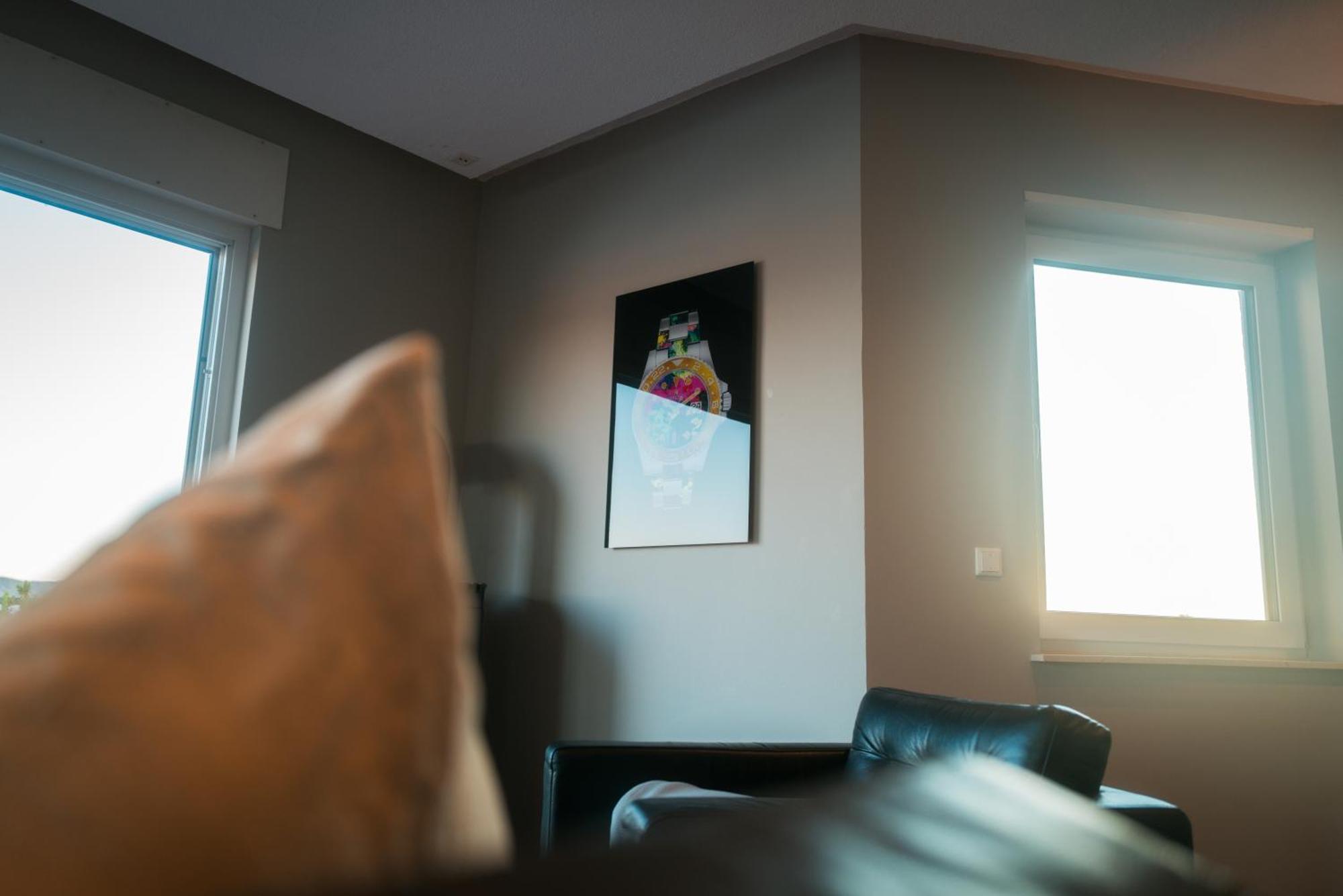 Penthouse Wohnung Mit Schoenem Moselblick In Metternich Coblence Extérieur photo